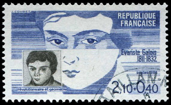 Francobollo Évariste Galois