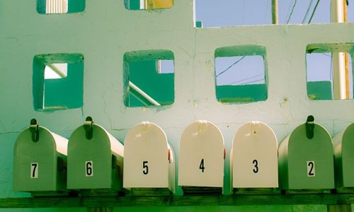 Caselle della posta numerate